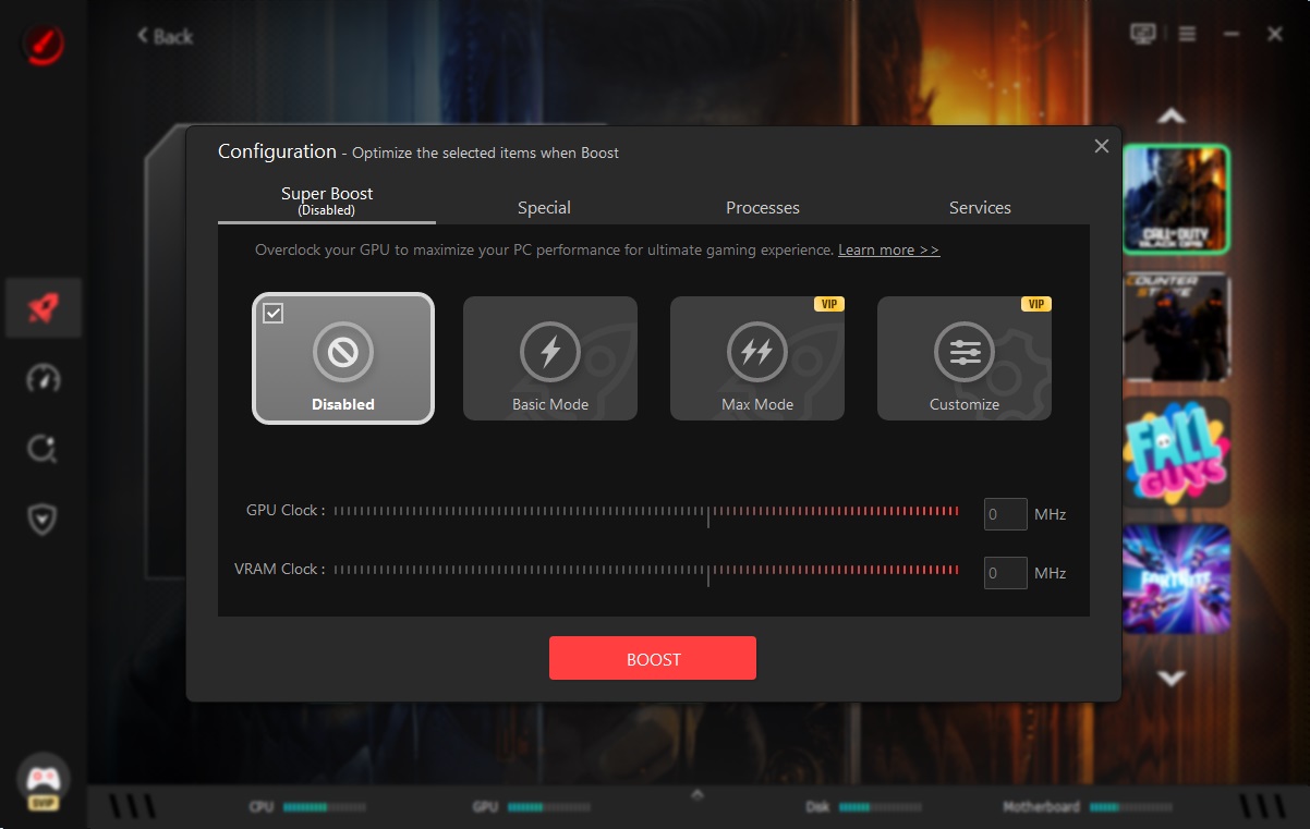 configure