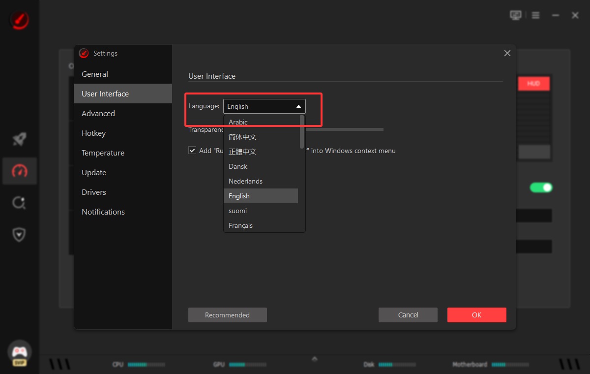 user-interface